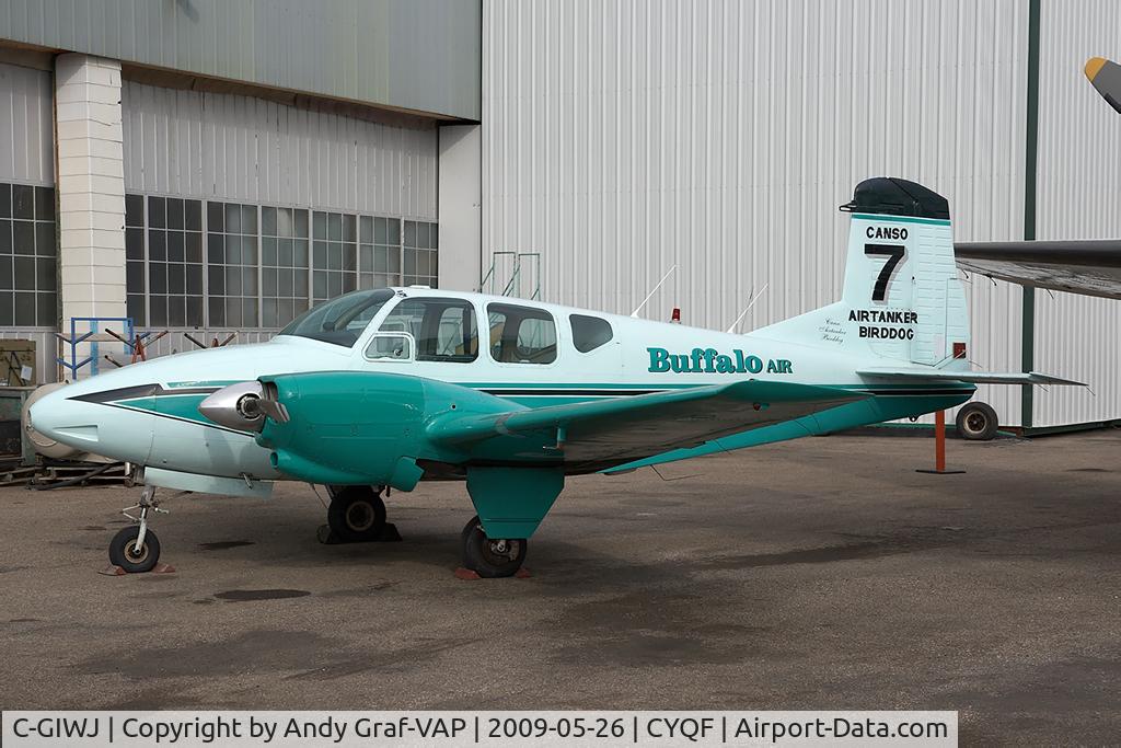 C-GIWJ, 1958 Beech 95 Travel Air C/N TD-32, Buffalo Airways Beech 95
