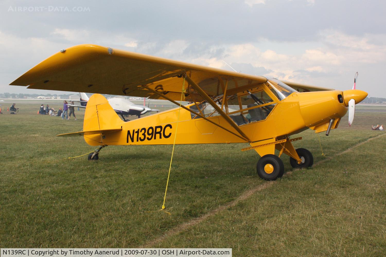 N139RC, Piper PA-18 Replica C/N TC0804047, PA-18 REPLICA, c/n: TC0804047