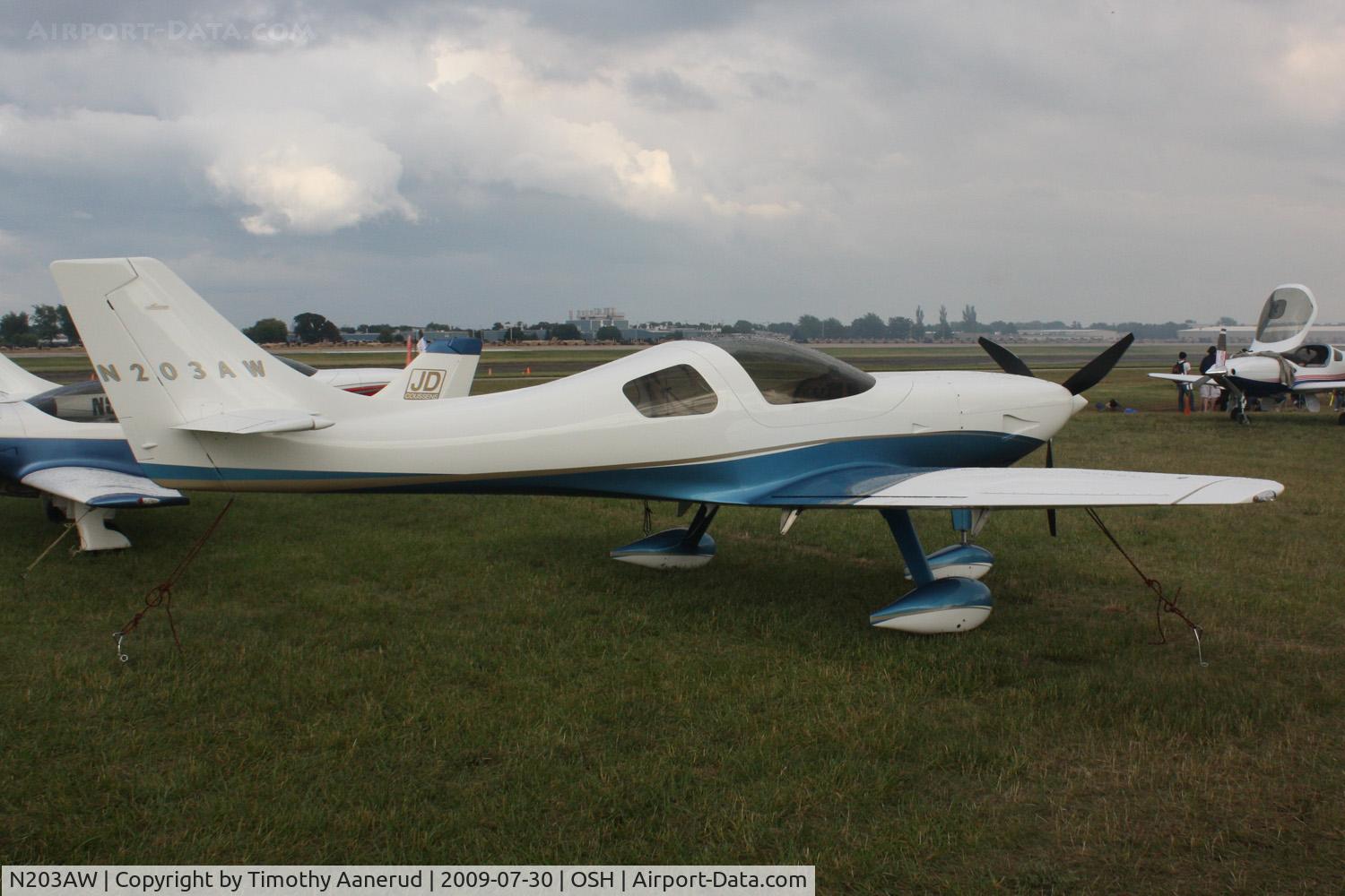 N203AW, 2006 Lancair Legacy FG C/N LS-207, 2006 LANCAIR LEGACY FG, c/n: LS-207