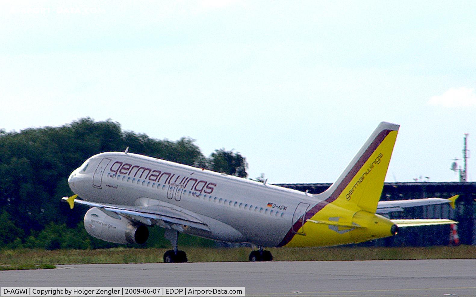 D-AGWI, 2008 Airbus A319-132 C/N 3358, Up and away!
