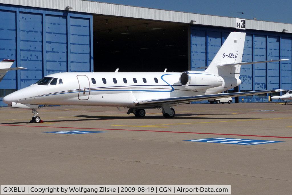 G-XBLU, 2007 Cessna 680 Citation Sovereign C/N 680-0143, visitor