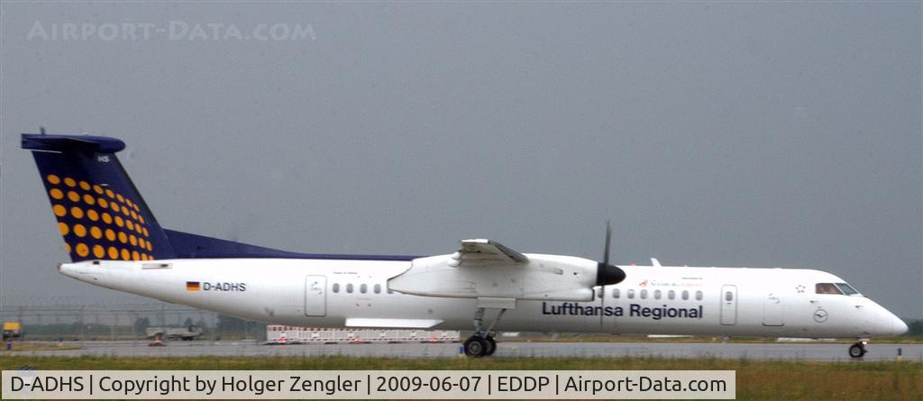 D-ADHS, 2001 De Havilland Canada DHC-8-402Q Dash 8 C/N 4044, Augsburg Airways 2008 De Havilland Canada DHC-8-402Q