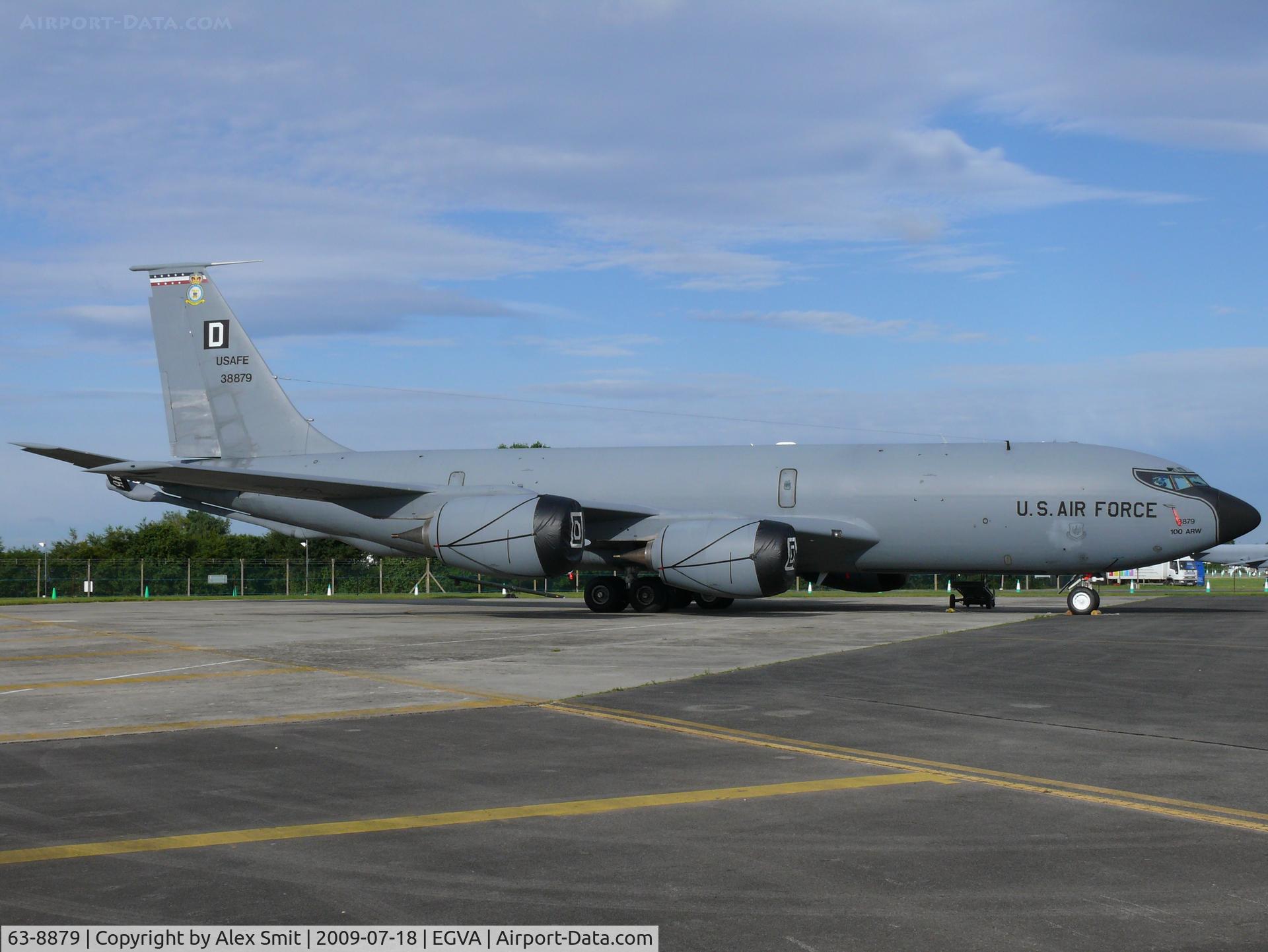 63-8879, 1963 Boeing KC-135R Stratotanker C/N 18727, Boeing KC-135R Stratotanker 63-8879/D US Air Force