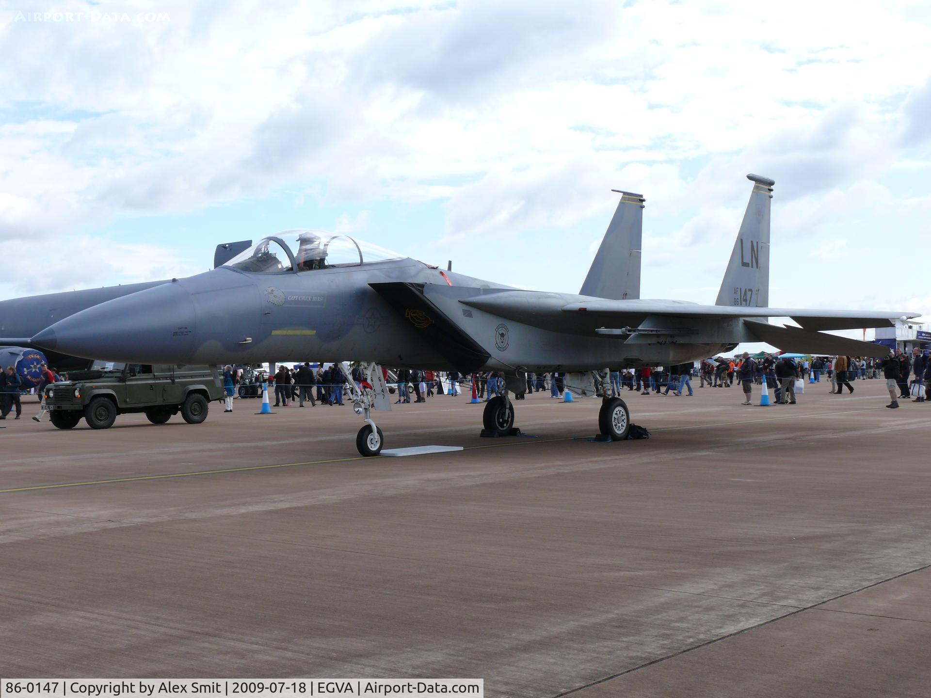 86-0147, 1986 McDonnell Douglas F-15C Eagle C/N 0993/C375, McDonnell Douglas F-15C Eagle 86-0147/LN US Air Force