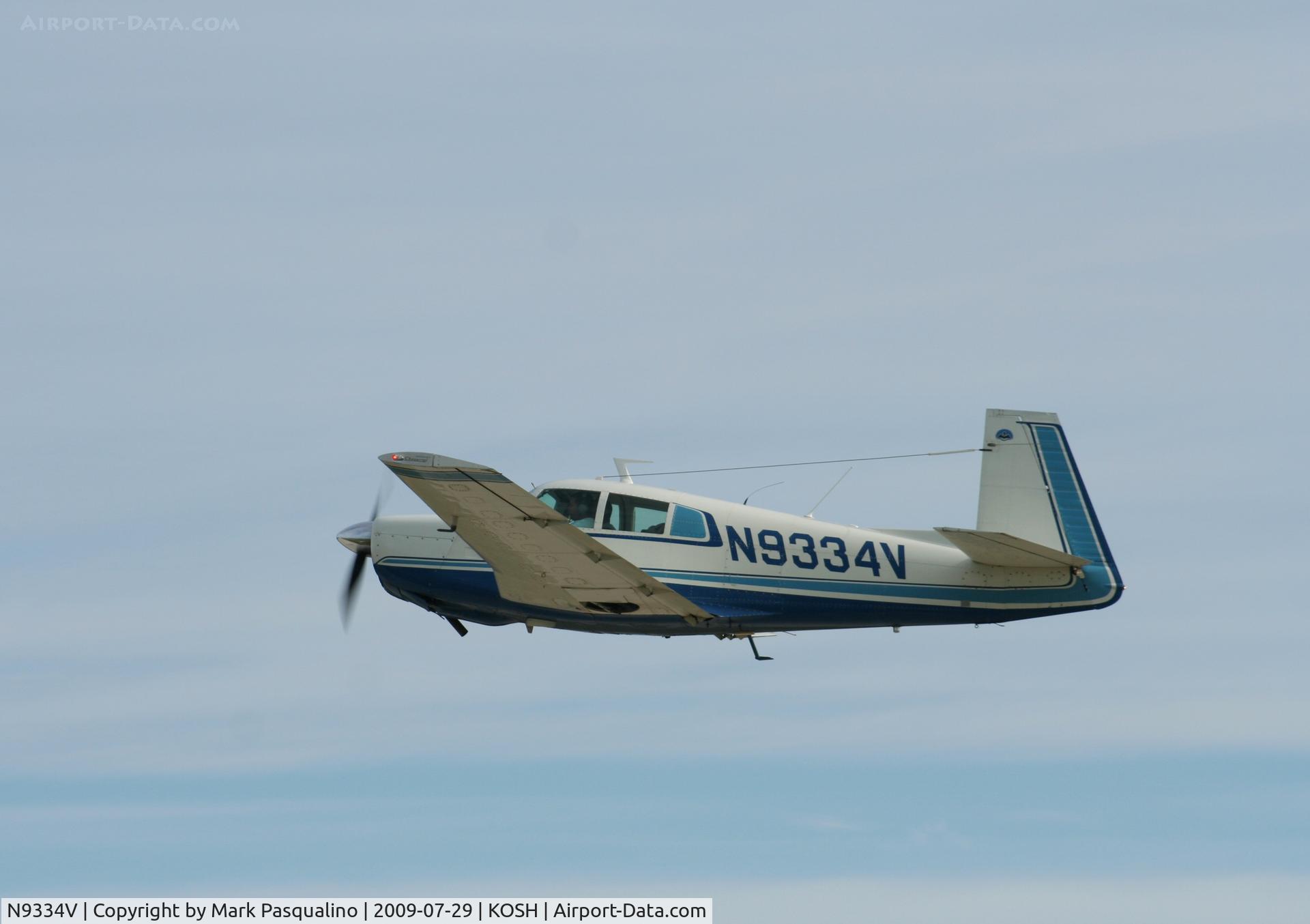 N9334V, 1969 Mooney M20E C/N 700003, Mooney M20E