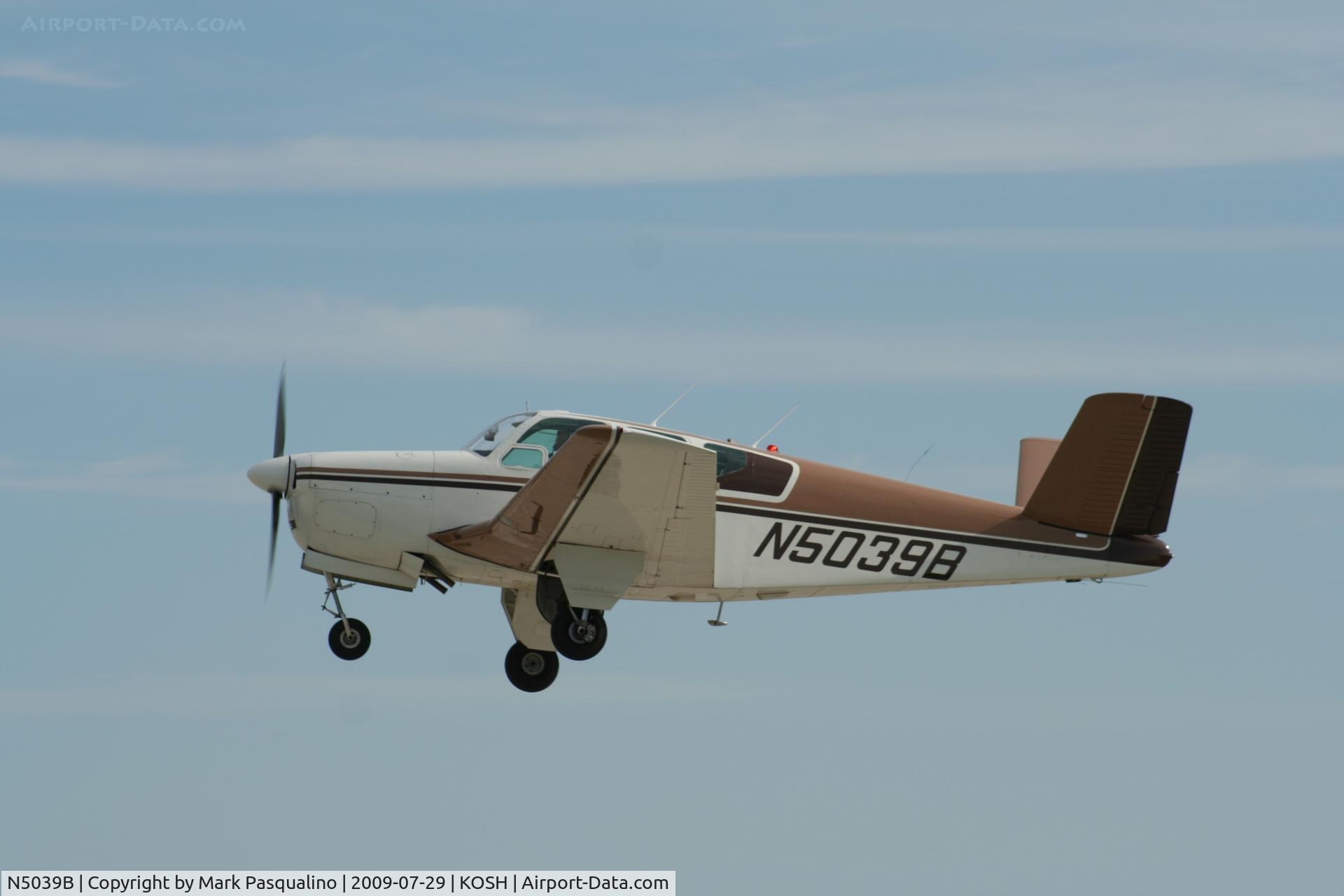 N5039B, 1955 Beech F35 Bonanza C/N D-4306, Beech F35