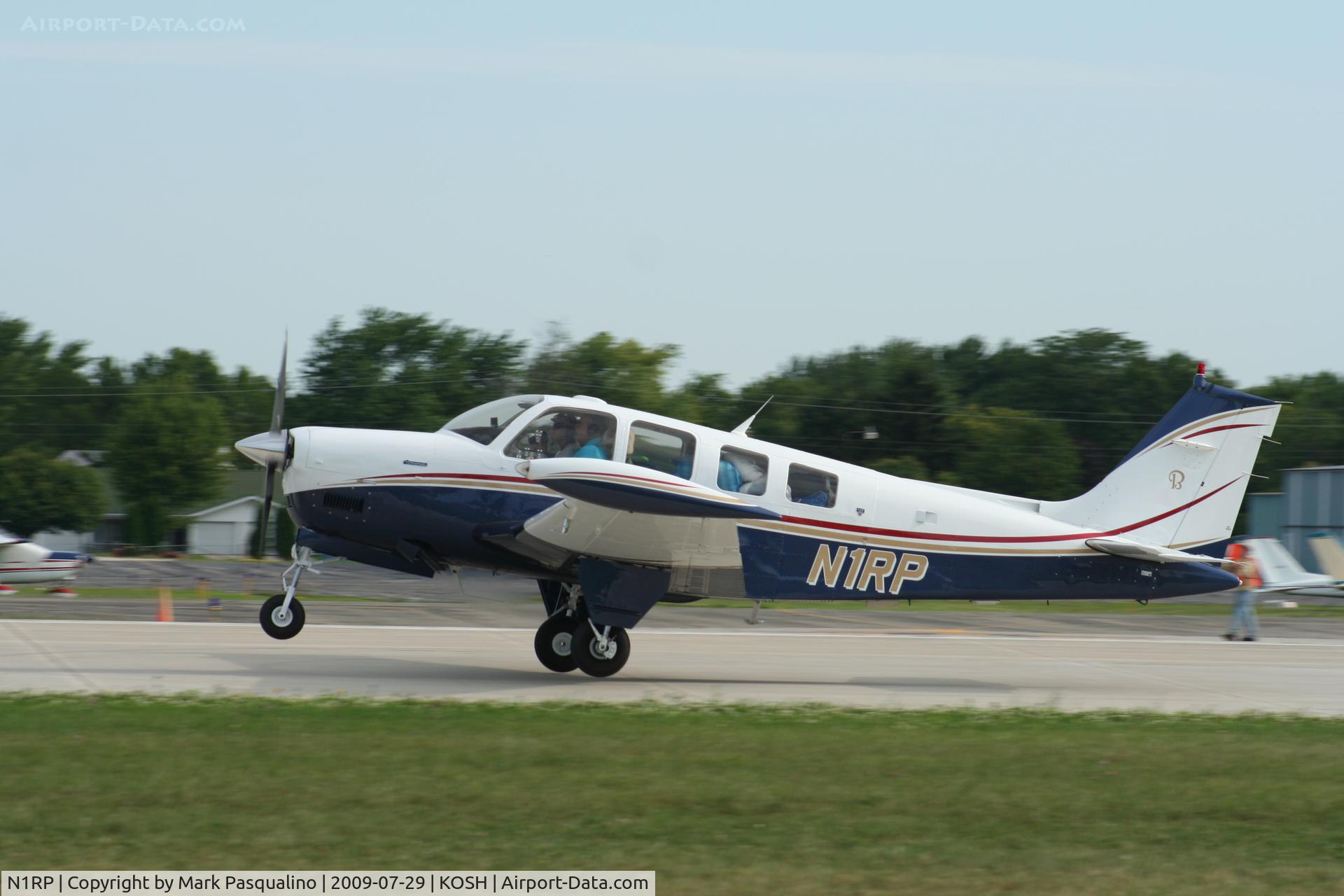 N1RP, 1988 Beech A36 Bonanza 36 C/N E-2458, Beech A36