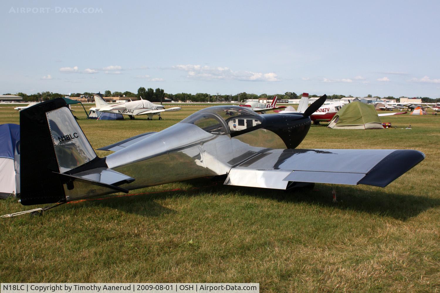 N18LC, 2009 Van's RV-7 C/N BC002, RV-7, c/n: BC002