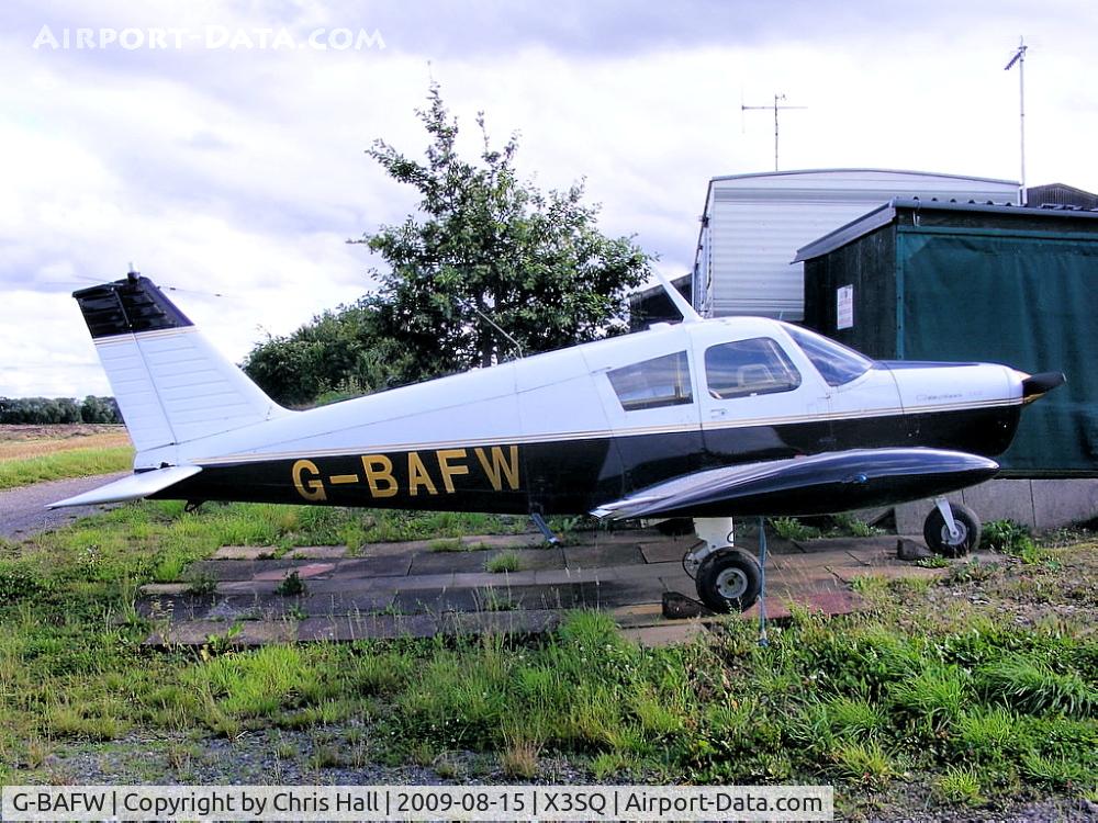 G-BAFW, 1965 Piper PA-28-140 Cherokee C/N 28-21050, privately owned, Previous ID: PH-NLT