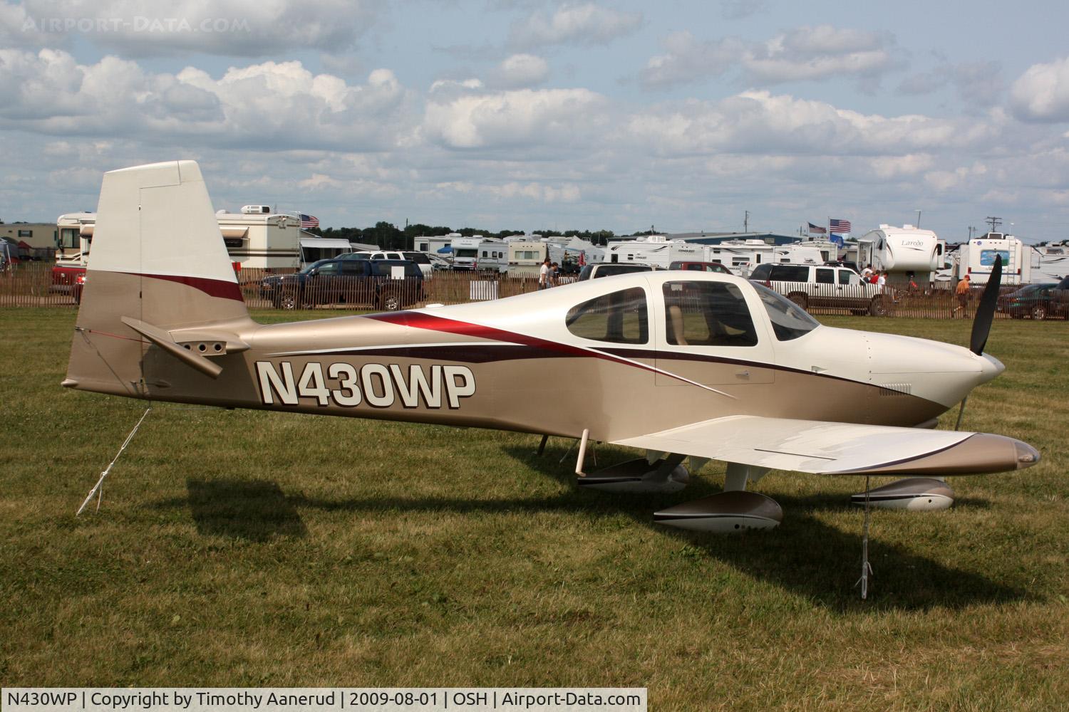 N430WP, 2007 Vans RV-10 C/N 40407, 2007 RV-10, c/n: 40407