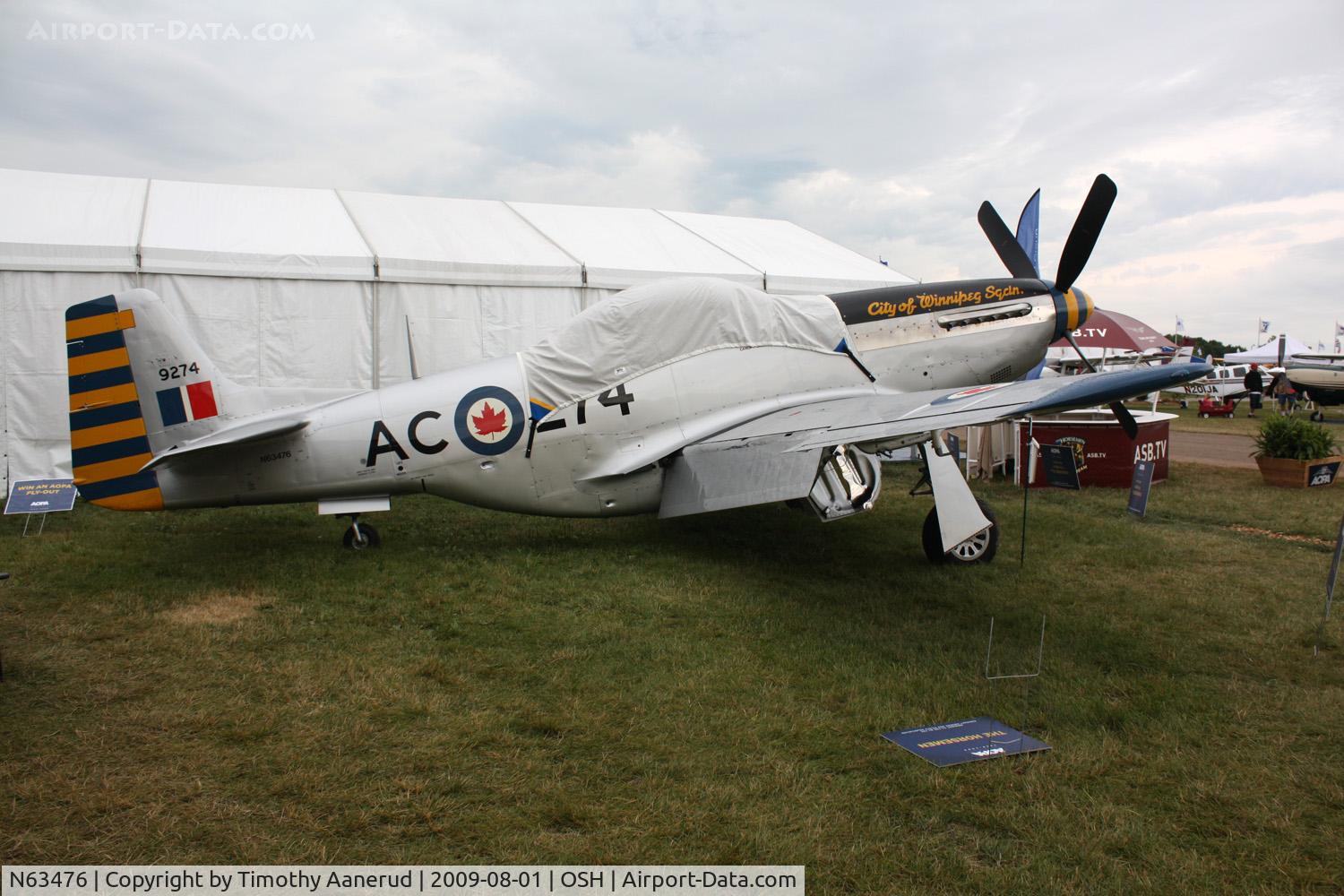 N63476, 1944 North American P-51D Mustang C/N 122-31200, 1944 North American P-51D, c/n: 44-63476