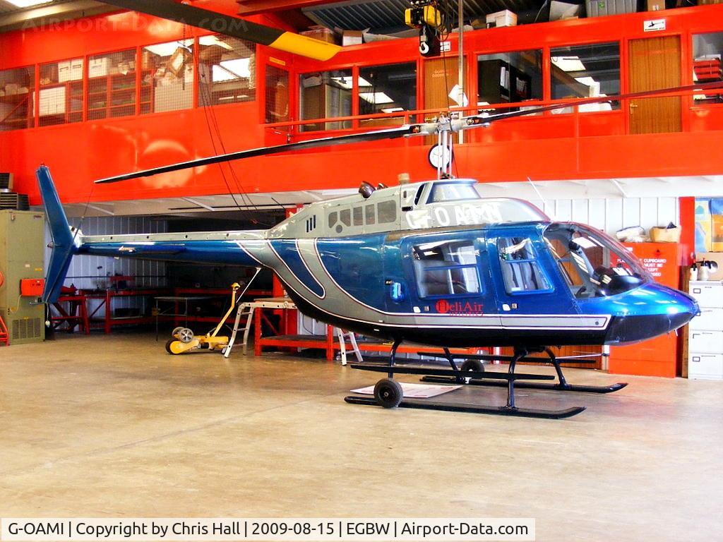 G-OAMI, 1968 Bell 206B JetRanger II C/N 464, privately owned, Previous ID: G-BAUN