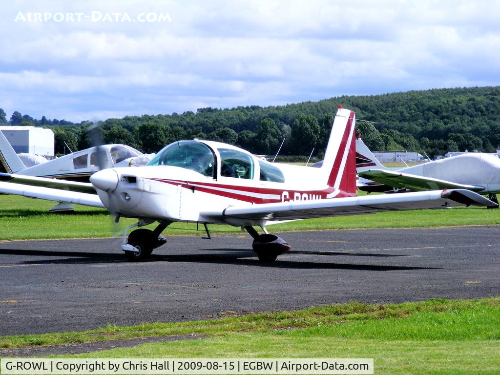 G-ROWL, 1977 Grumman American AA-5B Tiger C/N AA5B-0595, privately owned