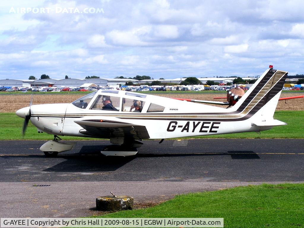 G-AYEE, 1970 Piper PA-28-180 Cherokee C/N 28-5813, Demero Ltd