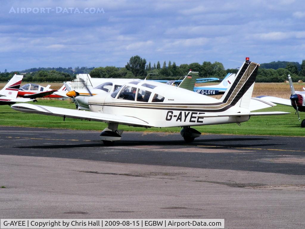 G-AYEE, 1970 Piper PA-28-180 Cherokee C/N 28-5813, Demero Ltd