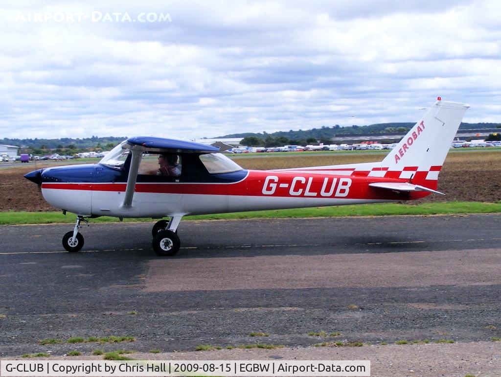 G-CLUB, 1977 Reims FRA150N C/N 0347, privately owned. Previous ID: OO-AWZ
