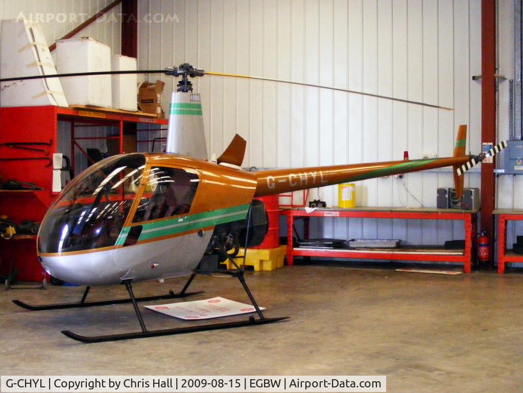 G-CHYL, 1989 Robinson R22 Beta C/N 1197, privately owned