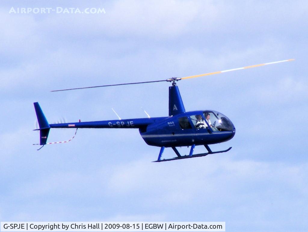 G-SPJE, 2007 Robinson R44 Raven II C/N 12026, Abel Alarm Co Ltd