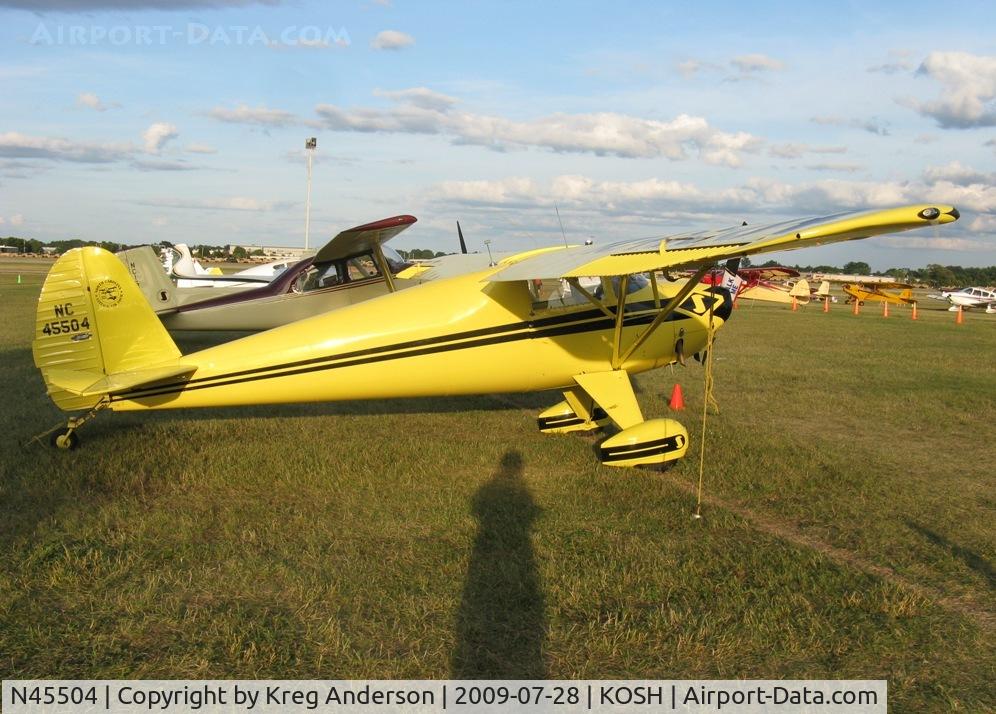 N45504, 1946 Luscombe 8A C/N 2031, EAA Airventure 2009