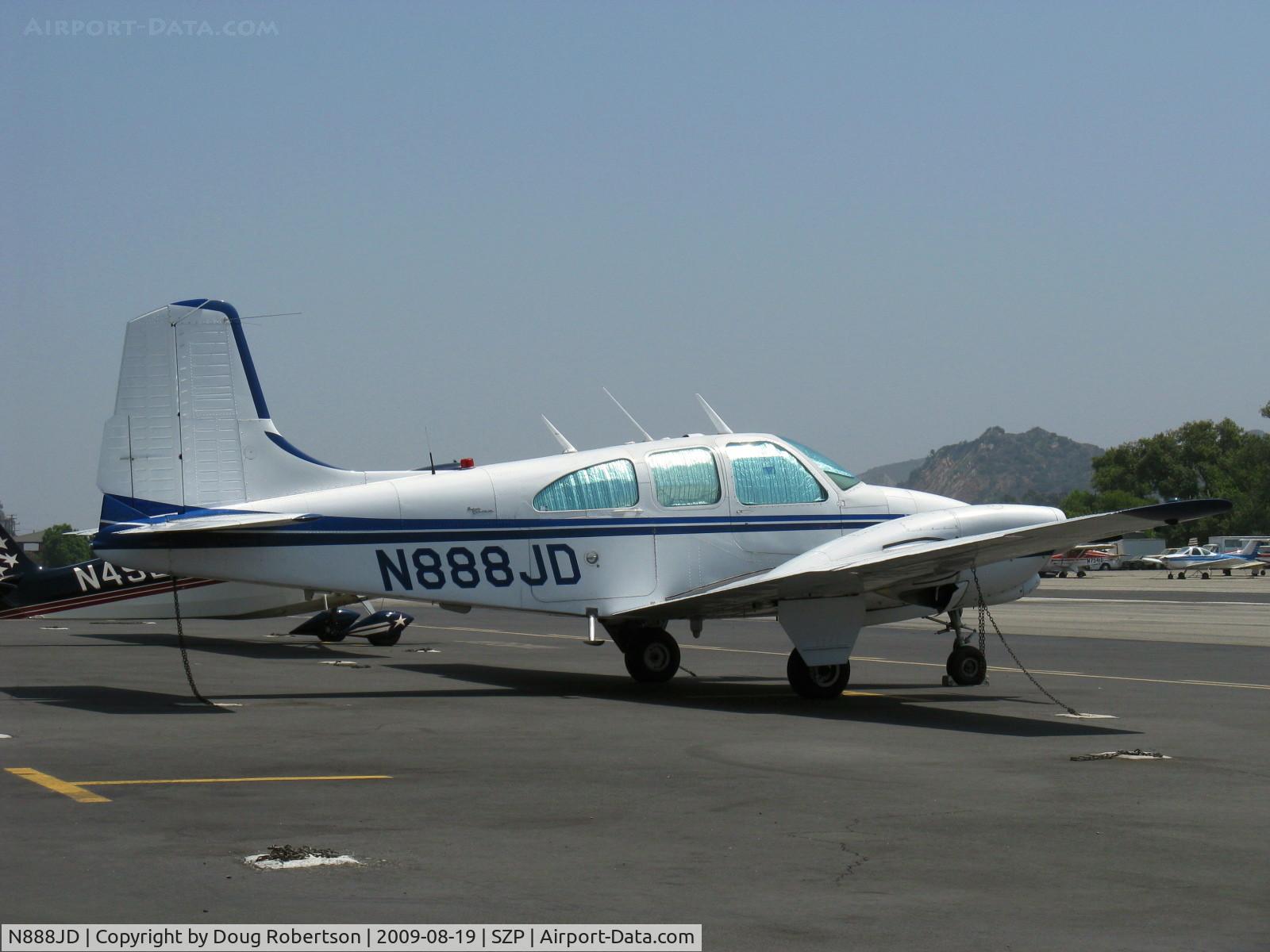N888JD, 1968 Beech E95 C/N TD-720, 1968 Beech E95 TRAVEL AIR, two Lycoming IO-360s 180 Hp each