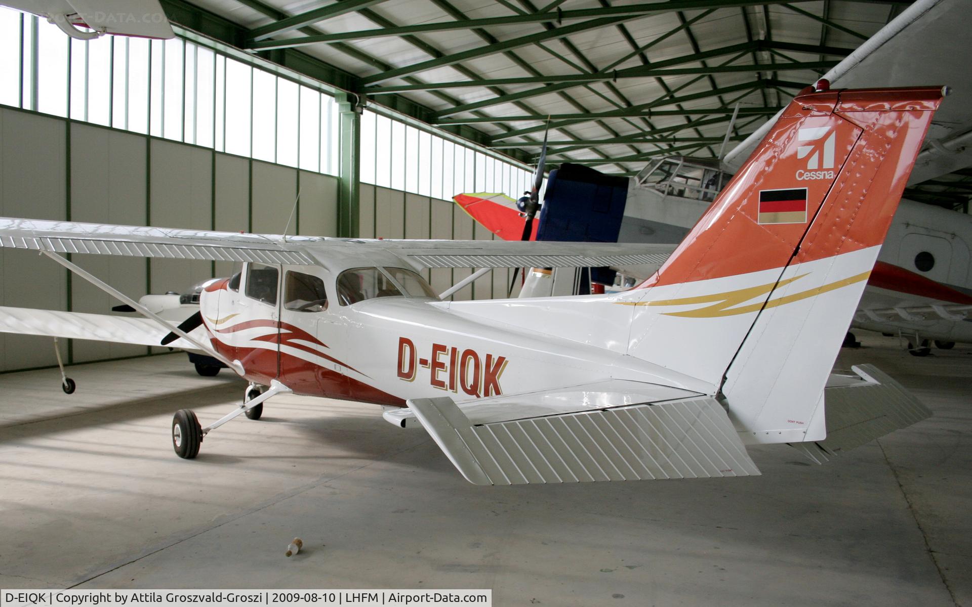 D-EIQK, 1974 Reims F172M Skyhawk C/N 1052, Fertöszentmiklos - Meidl Airport / LHFM - Hungary