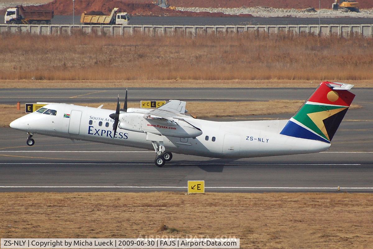 ZS-NLY, De Havilland Canada DHC-8-315 Dash 8 C/N 352, At Jo'burg