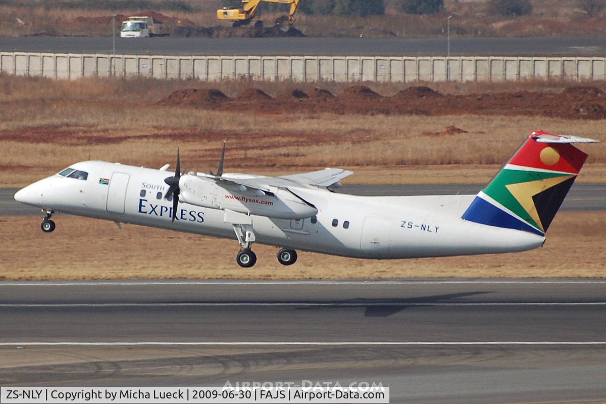 ZS-NLY, De Havilland Canada DHC-8-315 Dash 8 C/N 352, At Jo'burg