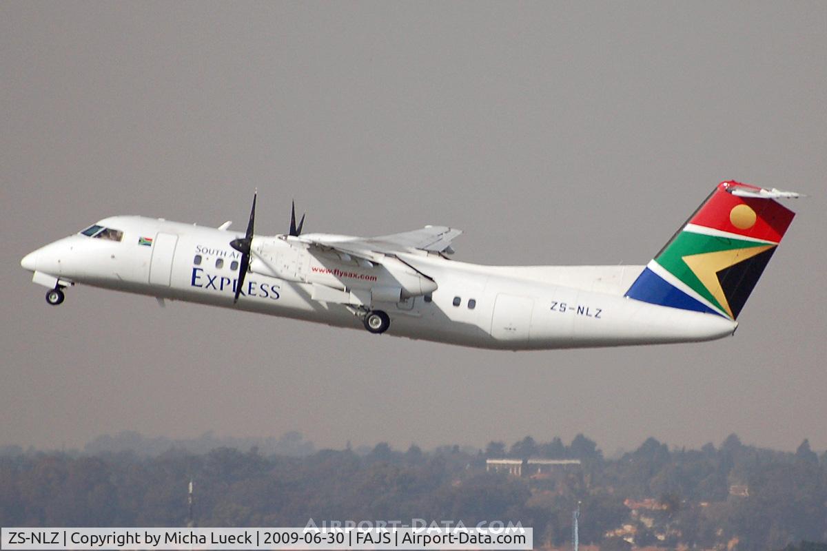 ZS-NLZ, De Havilland Canada DHC-8-315 Dash 8 C/N 354, At Jo'burg