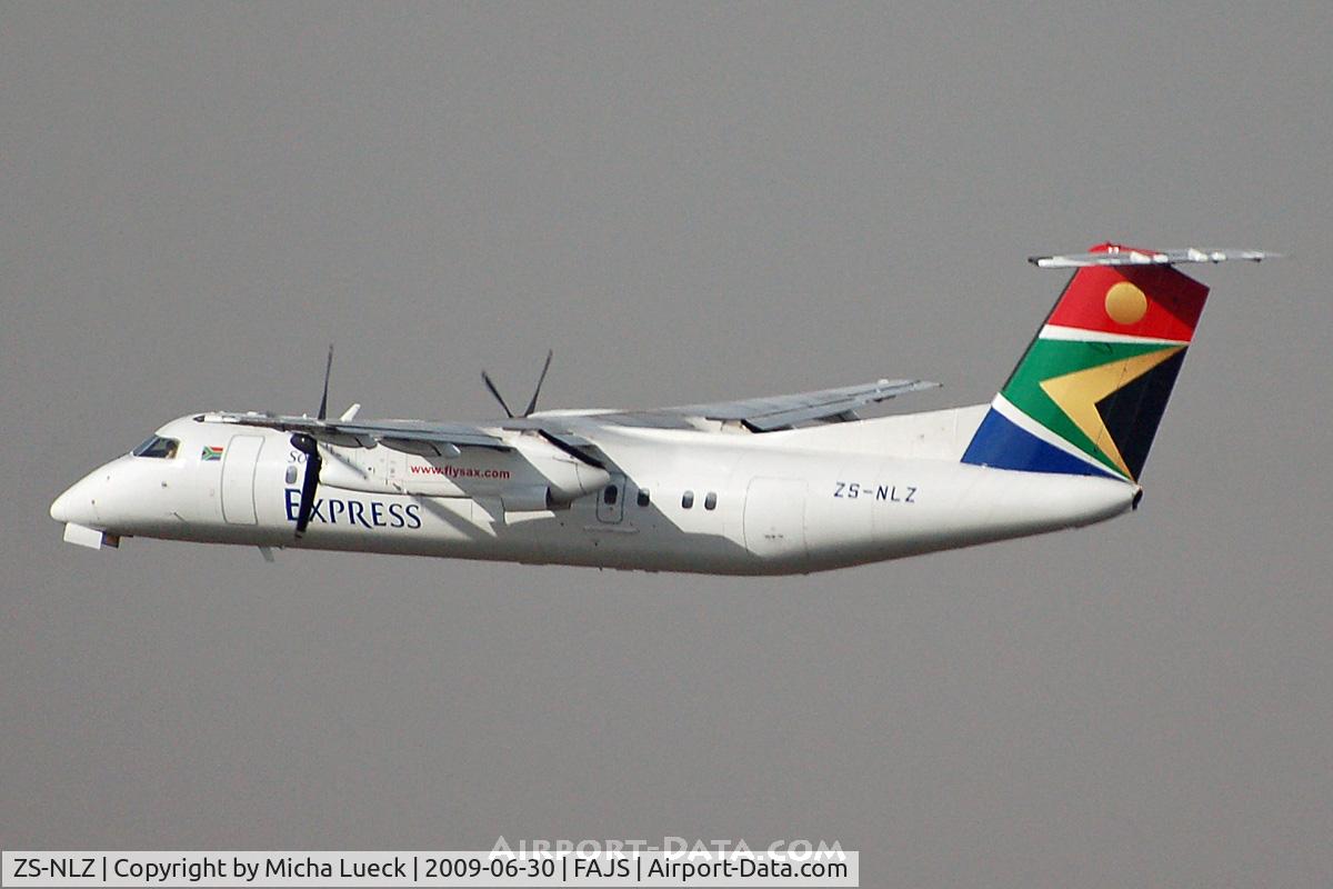 ZS-NLZ, De Havilland Canada DHC-8-315 Dash 8 C/N 354, At Jo'burg