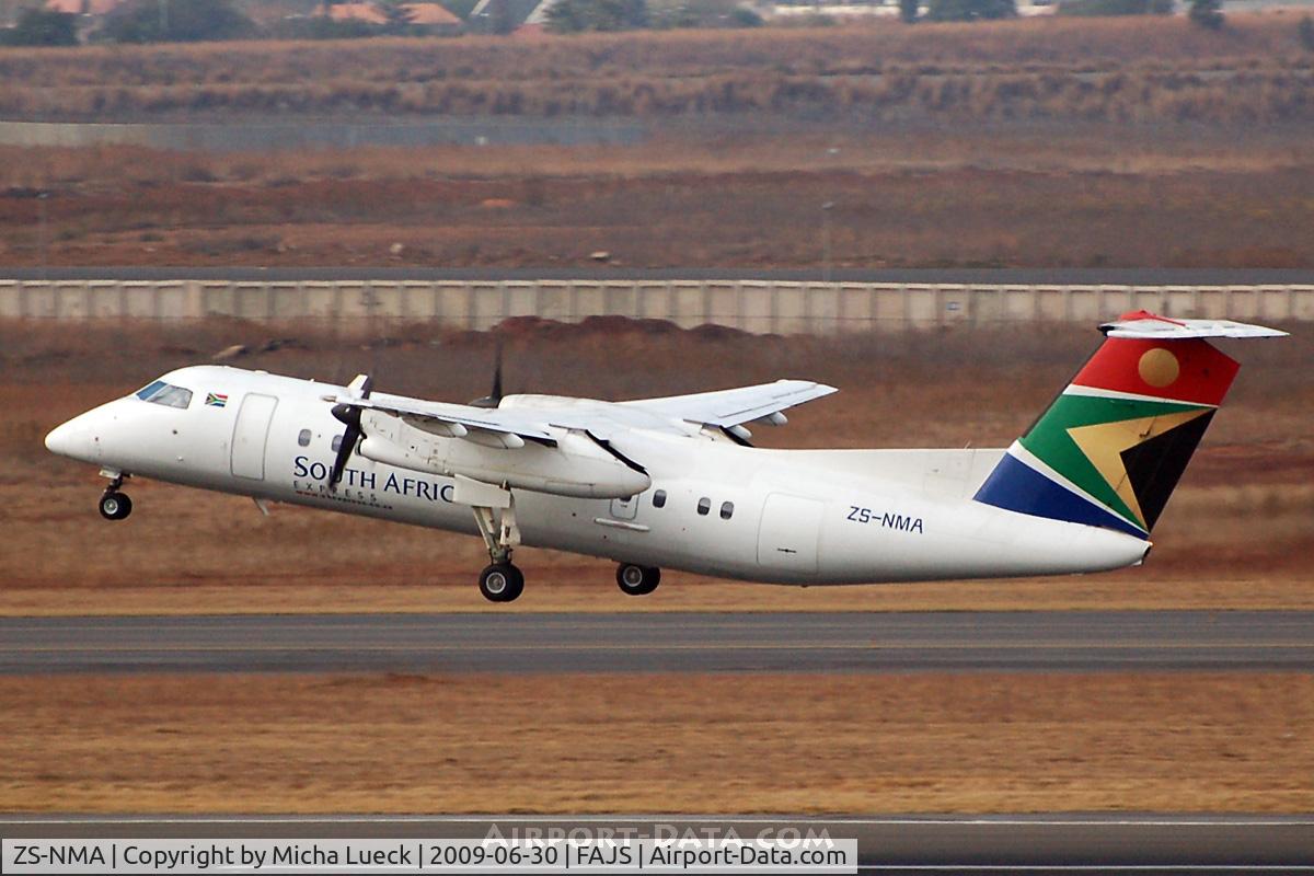 ZS-NMA, 1994 De Havilland Canada DHC-8-311 Dash 8 C/N 358, At Jo'burg