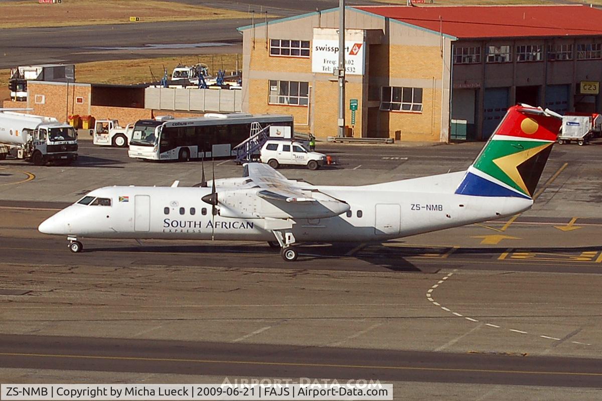 ZS-NMB, De Havilland Canada DHC-8-315 Dash 8 C/N 368, At Jo'burg