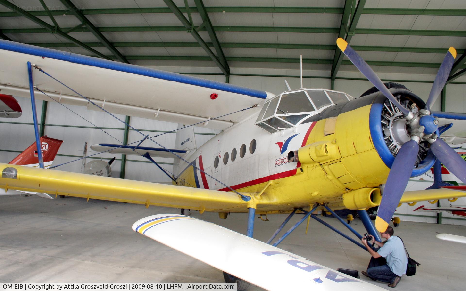 OM-EIB, 1974 PZL-Mielec AN-2PF C/N 1G151-53, Fertöszentmiklos - Meidl Airport / LHFM - Hungary