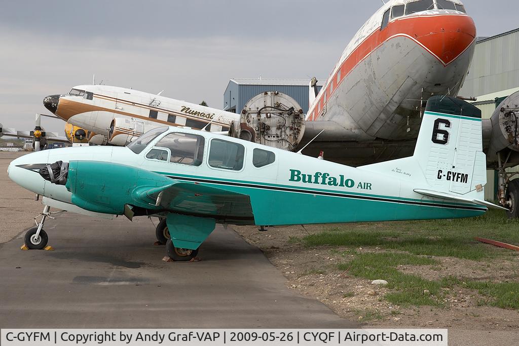 C-GYFM, 1959 Beech 95 Travel Air C/N TD-202, Buffalo Airways B95