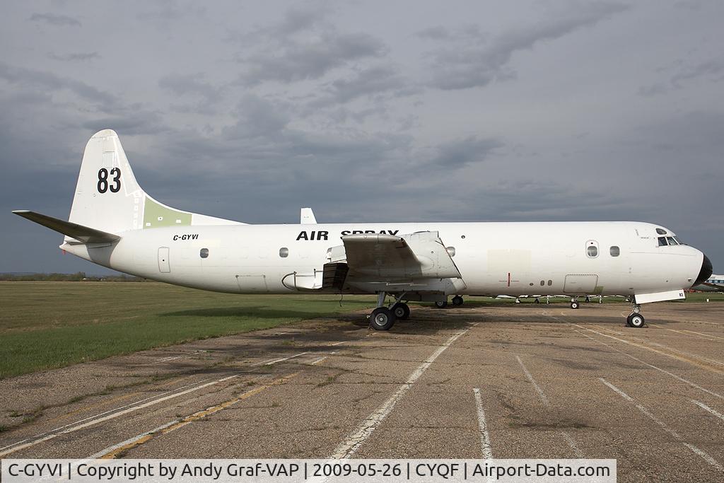 C-GYVI, 1958 Lockheed L-188C(F) Electra C/N 1112, Air Spray L-188