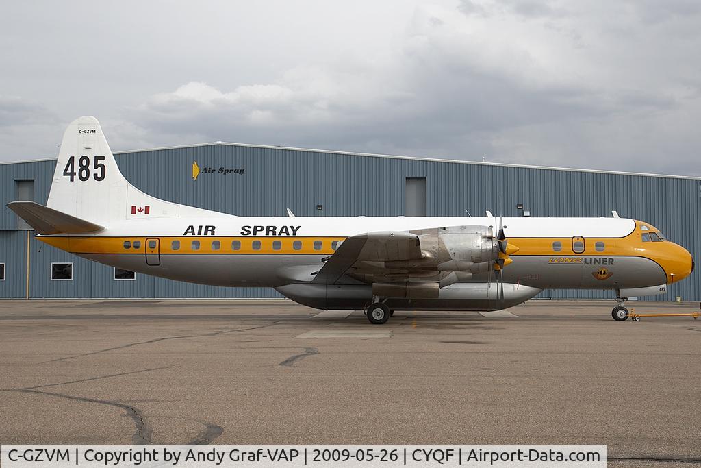 C-GZVM, 1959 Lockheed L-188A Electra C/N 1036, Air Spray L-188