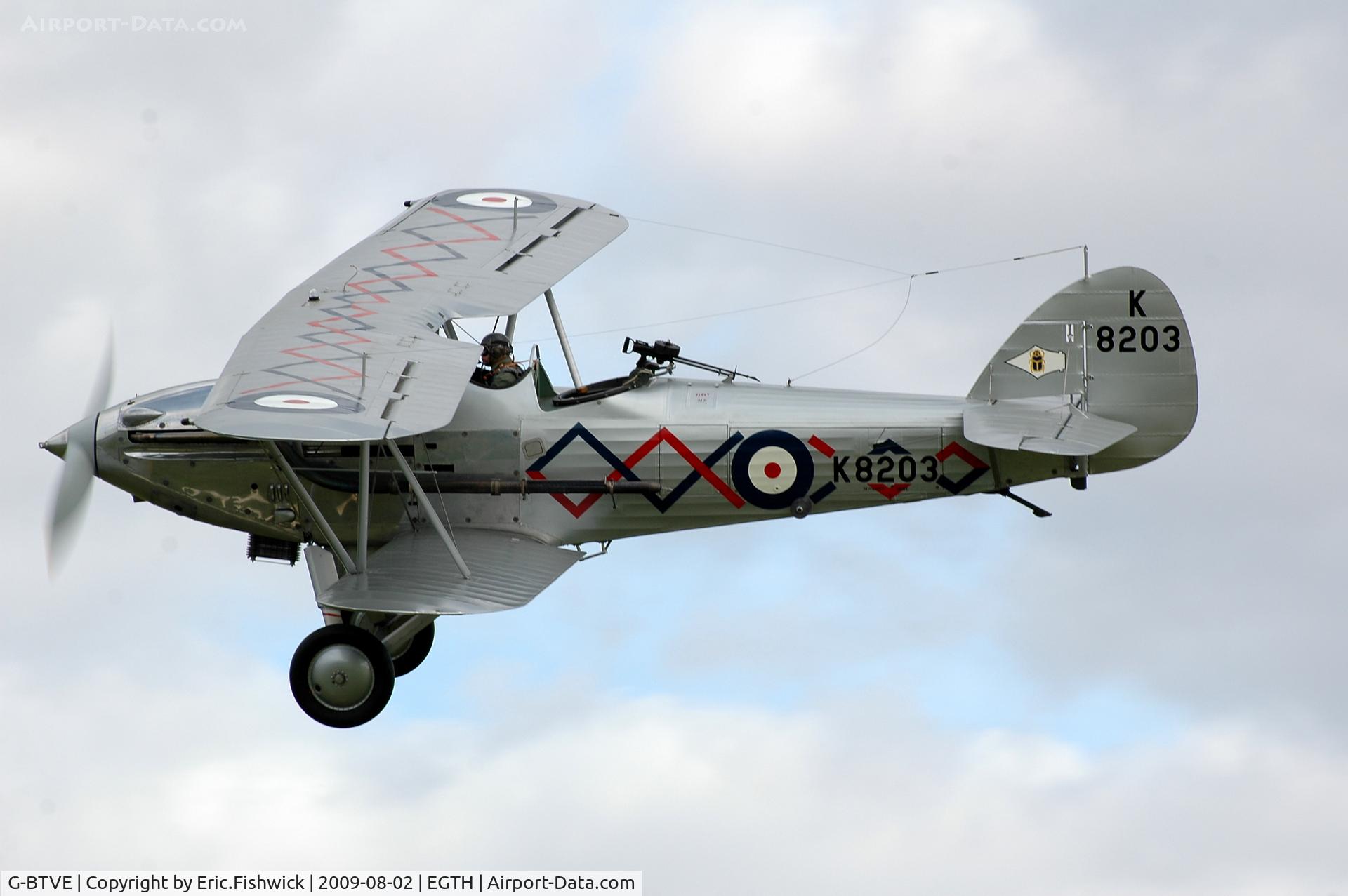 G-BTVE, 1937 Hawker Demon 1 C/N K8203, 41. K8203 at Shuttleworth Military Pagent Air Display Aug 09