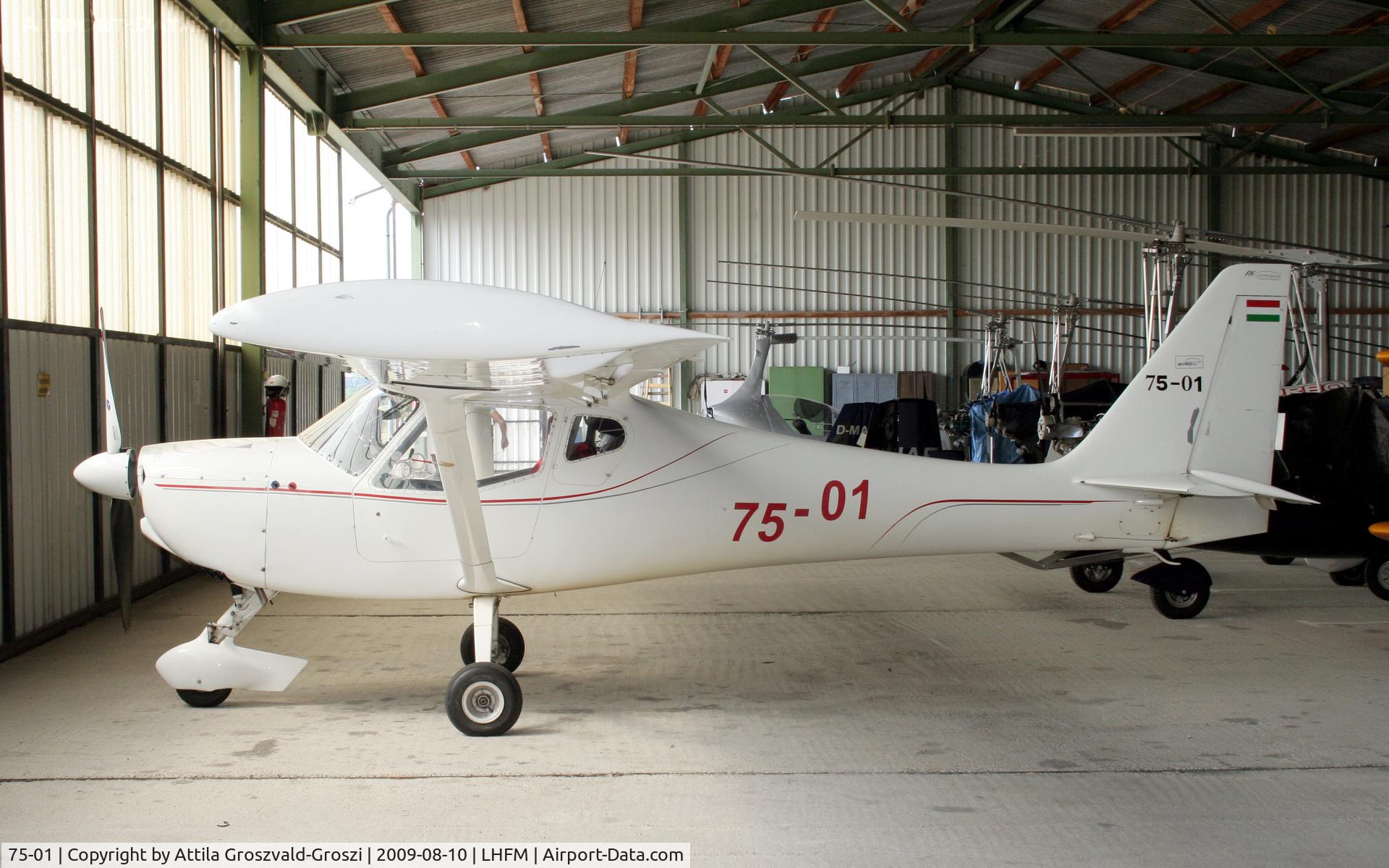 75-01, 2001 B & F Technik FK-9 Mark 3 C/N 171, Fertöszentmiklos - Meidl Airport / LHFM - Hungary - Gyro.at hangar