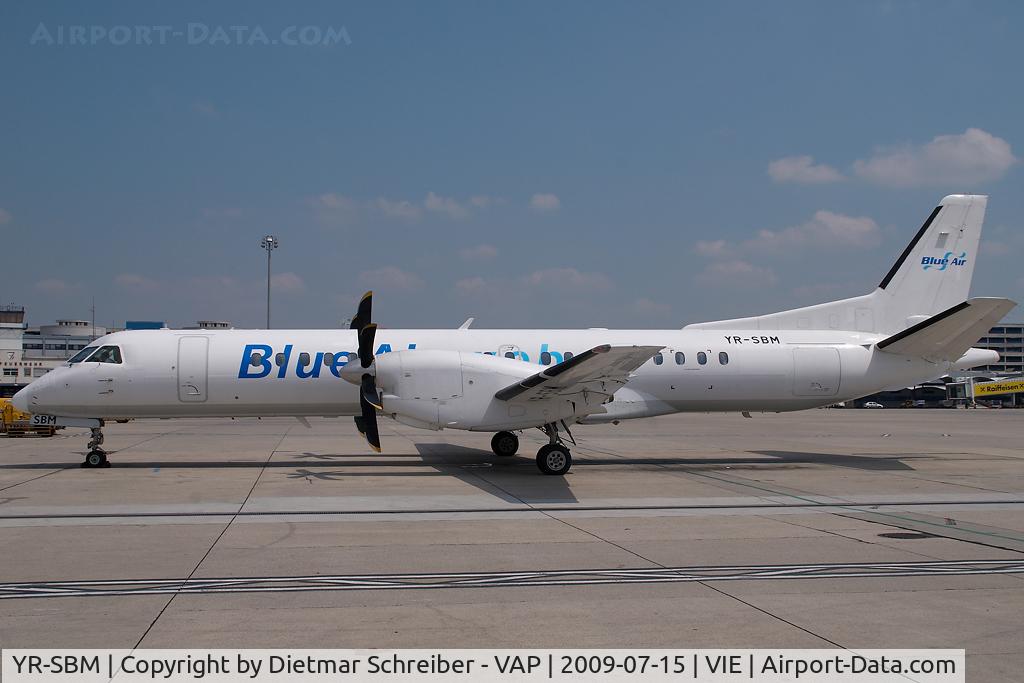 YR-SBM, 1995 Saab 2000 C/N 2000-014, Blue Air Saab 2000