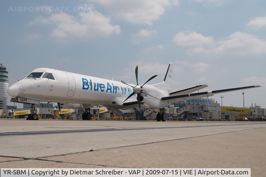 YR-SBM, 1995 Saab 2000 C/N 2000-014, Blue Air Saab 2000