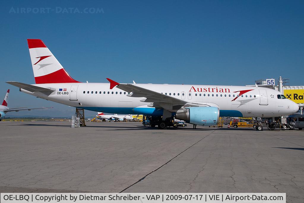 OE-LBQ, 1999 Airbus A320-214 C/N 1137, Austrian Airlines Airbus 320