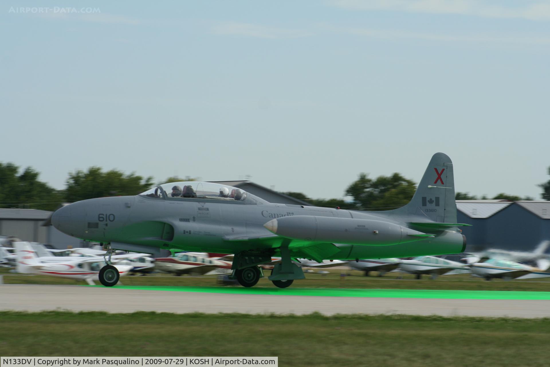 N133DV, 1959 Canadair CT-133 Silver Star 3 C/N T33-610, Canadair CT-33