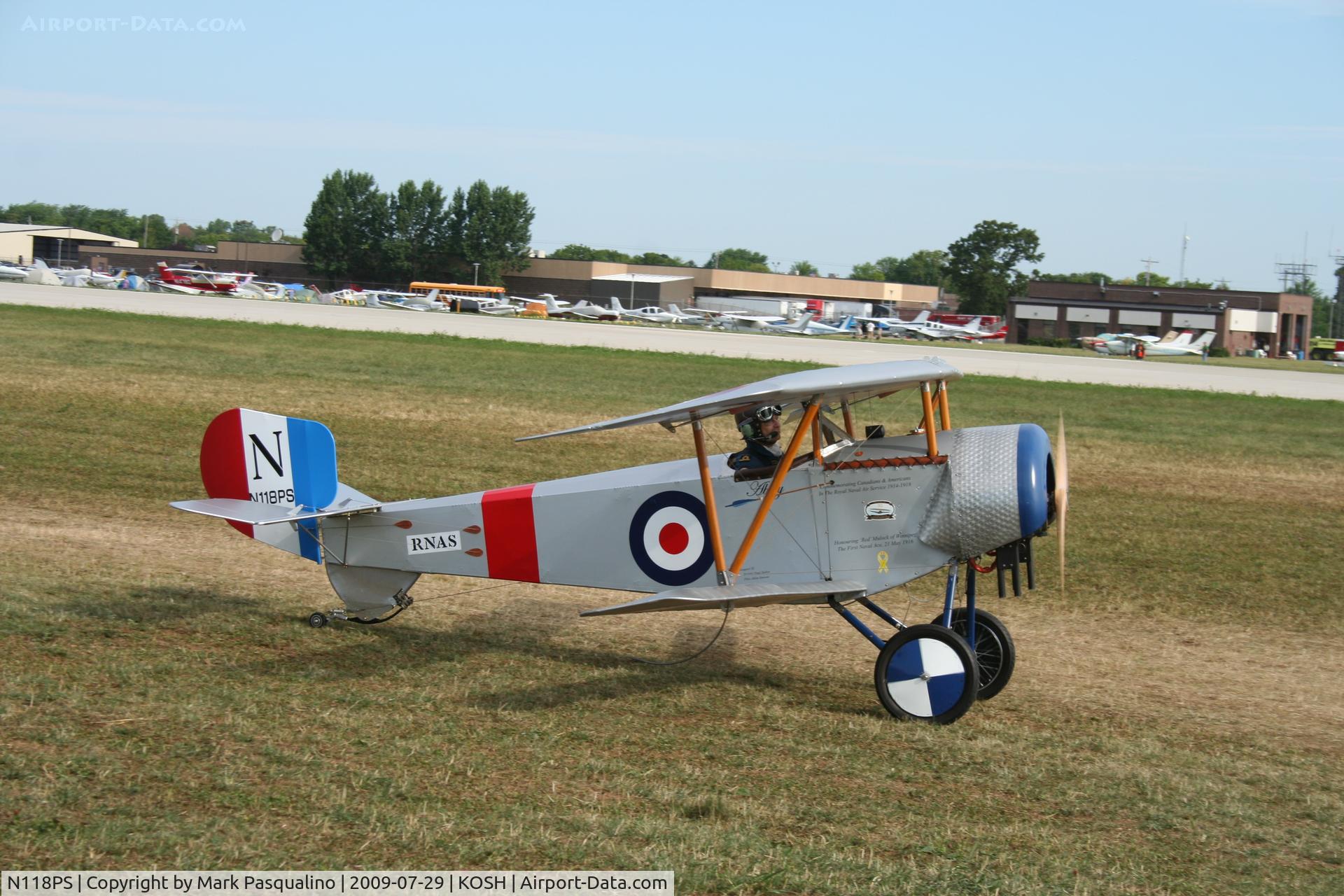 N118PS, 2003 Nieuport 11 Replica C/N 009, Nieuport 11