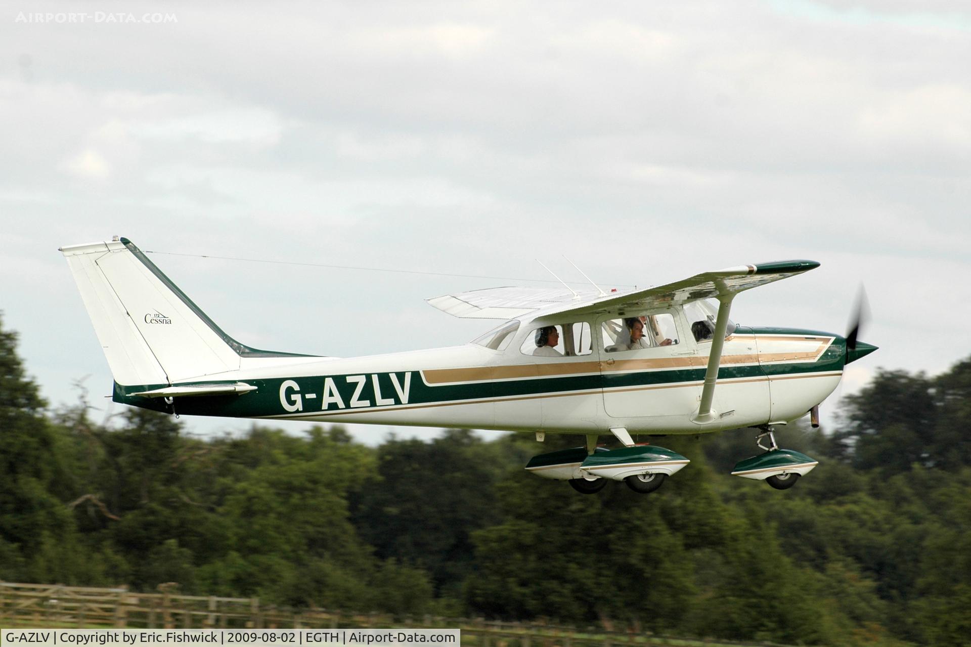 G-AZLV, 1969 Cessna 172K Skyhawk C/N 17257908, G-AZLV at Shuttleworth Military Pagent Air Display Aug 09