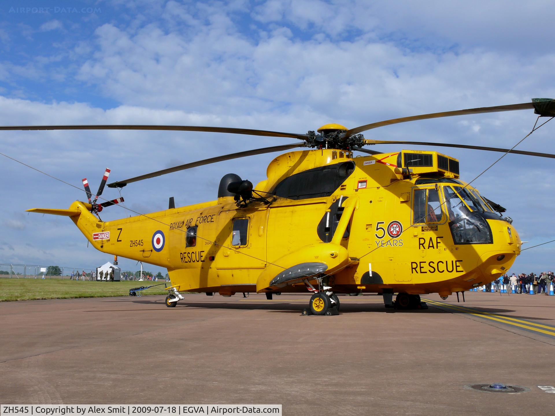 ZH545, 1997 Westland Sea King HAR.3A C/N WA1011, Westland Sea King HAR3 ZH545/Z Royal Air Force Rescue