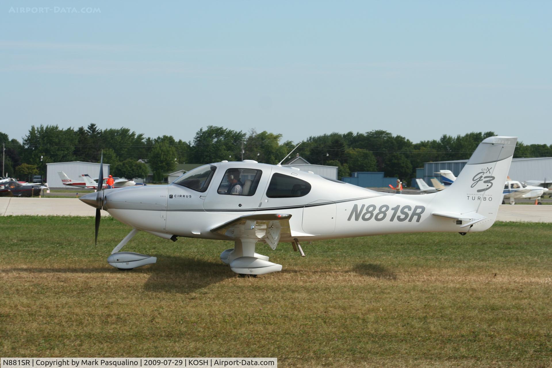 N881SR, 2007 Cirrus SR22 C/N 2722, SR22