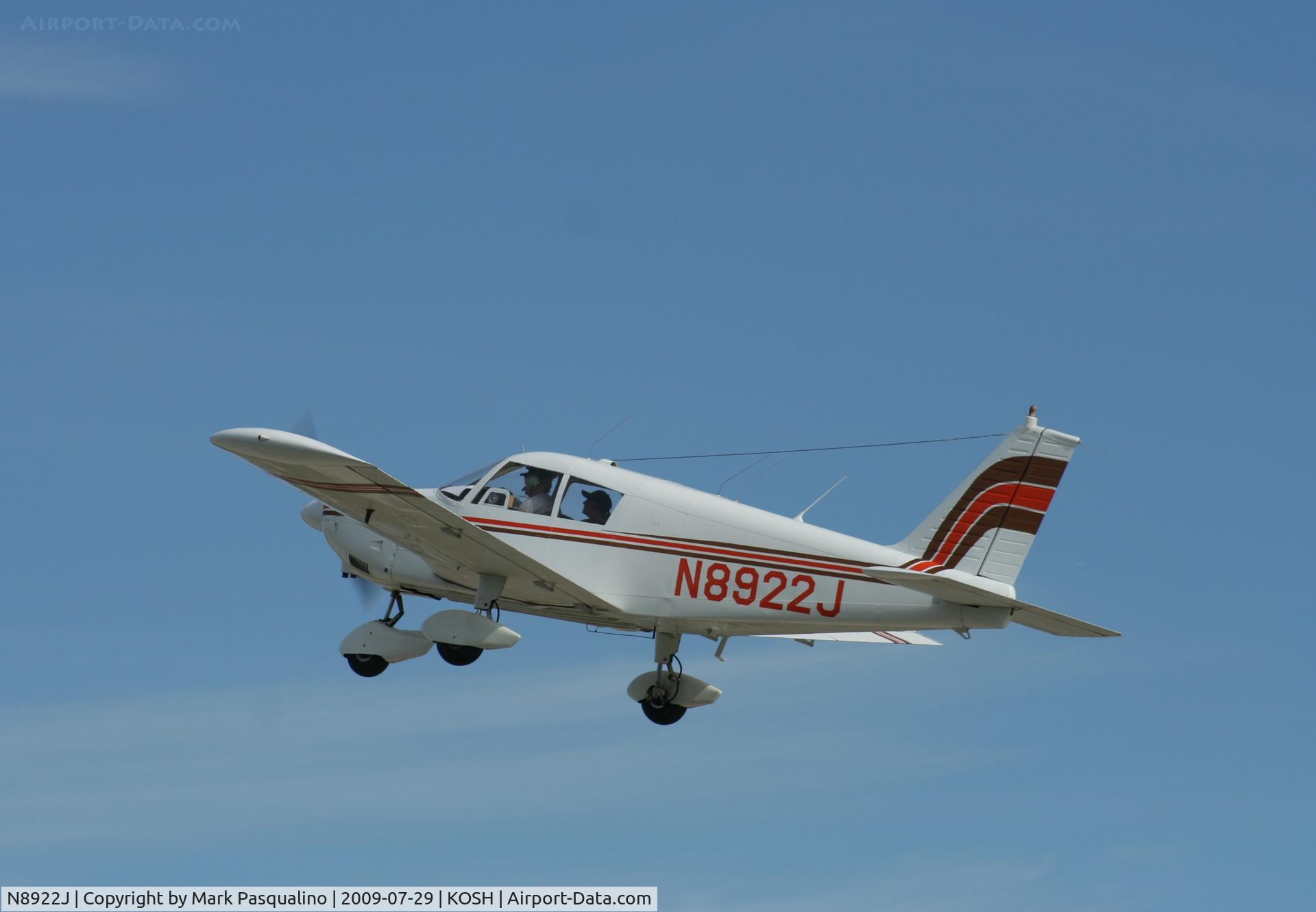 N8922J, 1965 Piper PA-28-180 C/N 28-2939, Piper PA-28-180