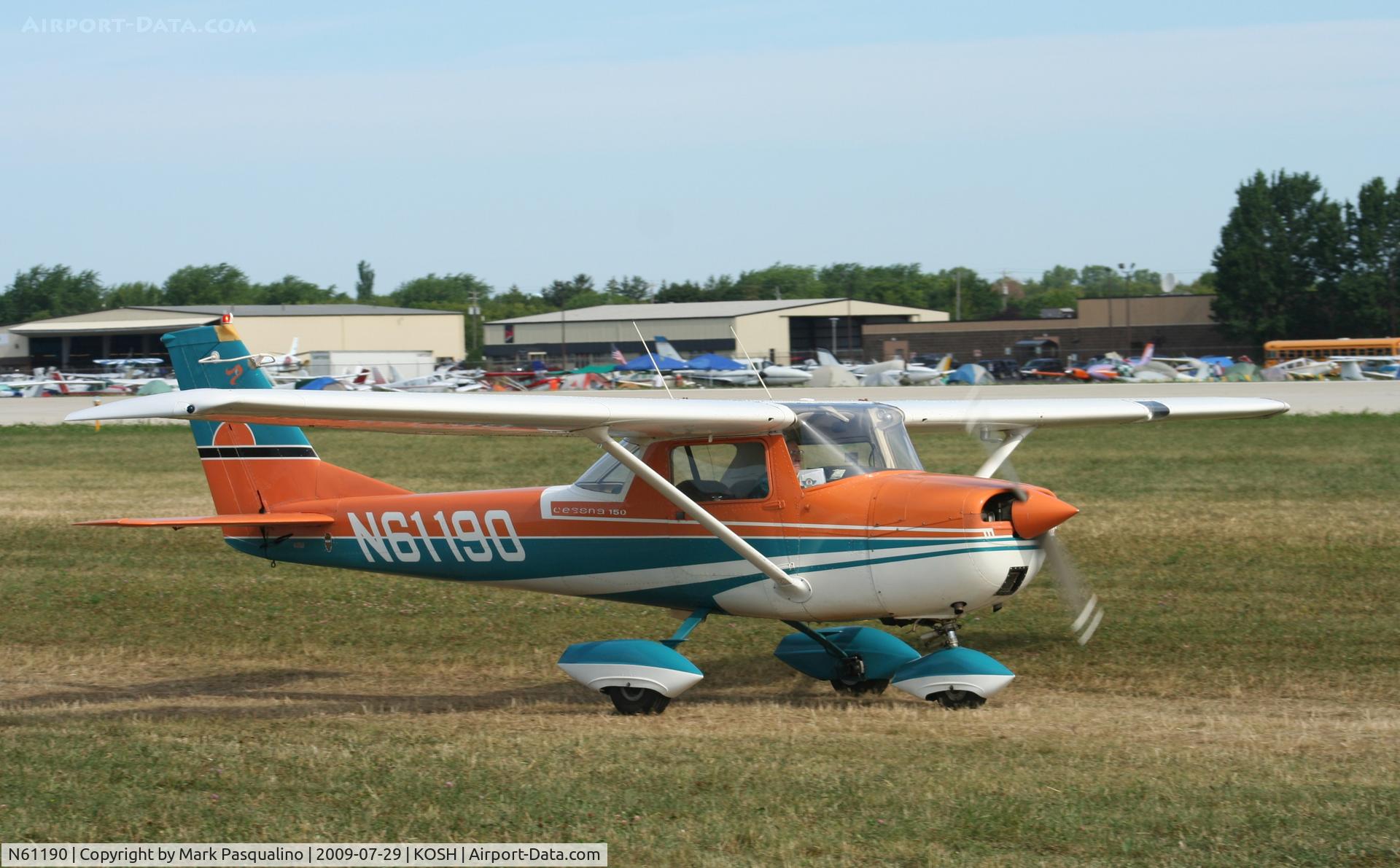 N61190, 1969 Cessna 150J C/N 15070875, Cessna 150J