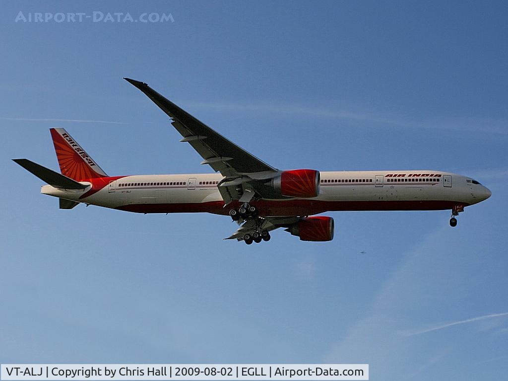 VT-ALJ, 2007 Boeing 777-337/ER C/N 36308, Air India Boeing 777-337ER