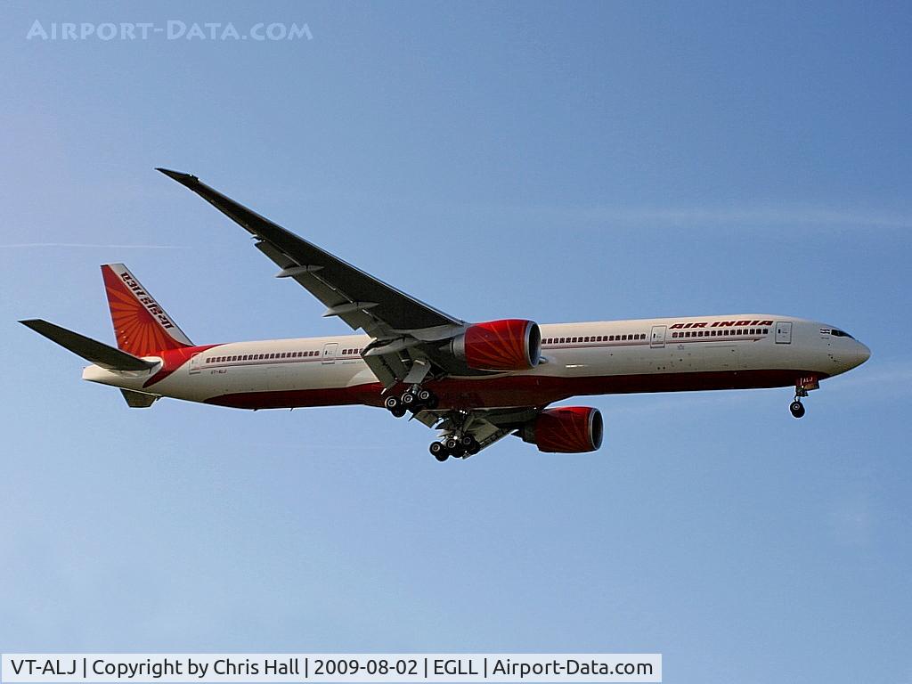VT-ALJ, 2007 Boeing 777-337/ER C/N 36308, Air India Boeing 777-337ER