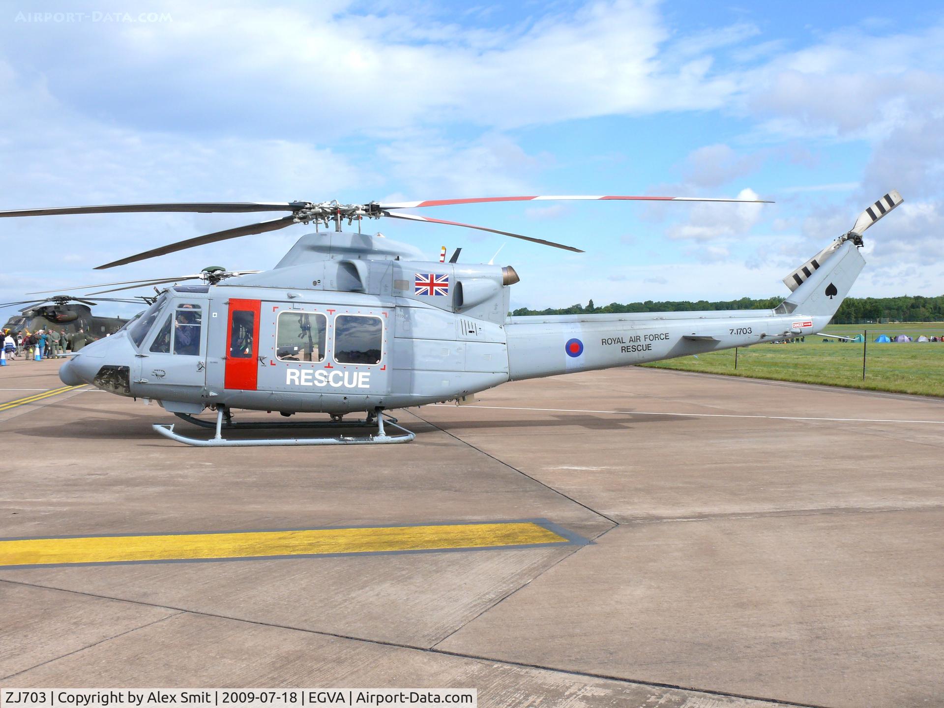 ZJ703, 2002 Bell 412EP Griffin HAR.2 C/N 36296, Bell AB412 Griffin HAR2 ZJ703 Royal Air Force